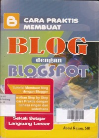 Cara membuat Blog dengan Blogspot