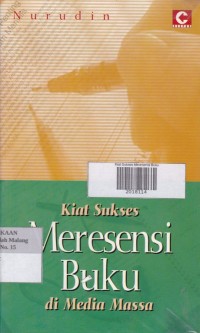 Kiat Sukses Meresensi Buku di Media Massa