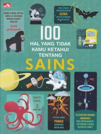 100 Hal  yang tidak kamu ketahui tentang Sains