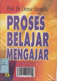 Proses Belajar Mengajar