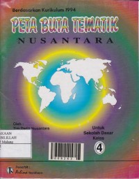 Peta Buta Tematik Nusantara