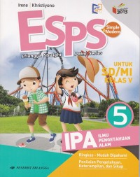 ESPS & Simple Modern : Ilmu Pengetahuan Alam untuk SD/MI Kelas V