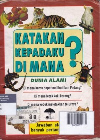 Katakan Kepadaku Dimana?