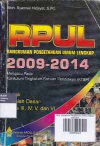 RPUL (Rangkuman Pengetahuan Umum Lengkap) 2009-2014