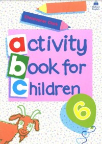 Activity book for children 6