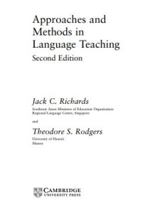 Approaches and Methods in Language Teaching