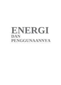 Energi dan Penggunaannya