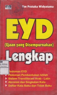 EYD (Ejaan yang disempurnakan) Lengkap