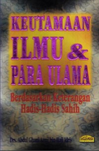 Keutamaan Ilmu dan Ulama