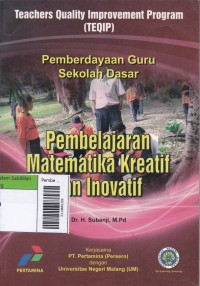 Pembelajaran Matematika Kreatif dan Inovatif