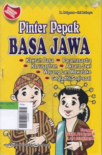 Pinter Pepak Basa Jawa