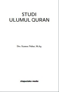 Studi Ulumul Quran