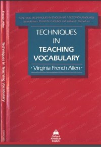 Techniques in Teaching Vocabularies