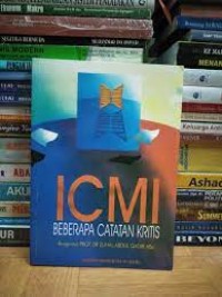 ICMI Beberapa Catatan Kritis