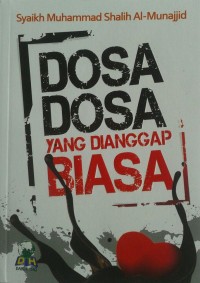 Dosa - Dosa yang Dianggap Biasa