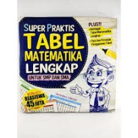 Tabel Matematika Super Lengkap